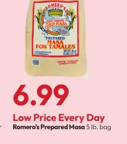 Stater Bros Romero's Prepared Masa offer