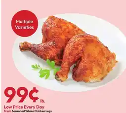 Stater Bros Fresh Seasoned Whole Chicken Legs offer
