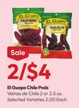 Stater Bros El Guapo Chile Pods offer