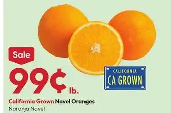 Stater Bros Grown Navel Oranges offer