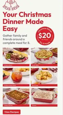 Stater Bros Christmas Dinner made easy : View Recipes offer