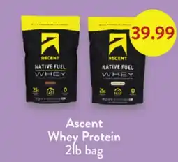 Fresh Thyme Ascent Whey Protein offer