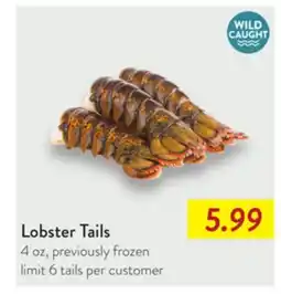 Fresh Thyme Lobster Tails offer