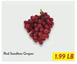 Fresh Thyme Red Seedless Grapes offer