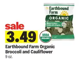 Meijer Earthbound Farm Organic Broccoli and Cauliflower offer