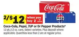 Meijer Coca-Cola, Pepsi, 7UP or Dr Pepper Products offer