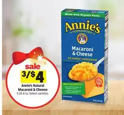 Meijer Annie's Natural Macaroni & Cheese offer