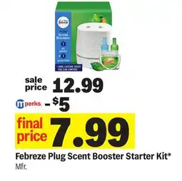 Meijer Febreze Plug Scent Booster Starter Kit offer