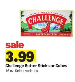 Meijer Challenge Butter Sticks or Cubes offer
