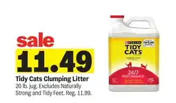 Meijer Tidy Cats Clumping Litter offer