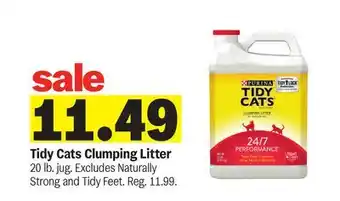 Meijer Tidy Cats Clumping Litter offer