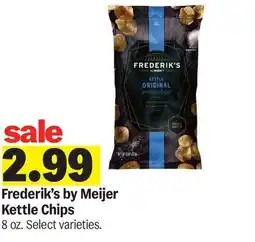 Meijer Frederik's by Meijer Kettle Chips offer