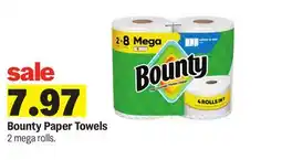 Meijer Bounty Paper Towels offer