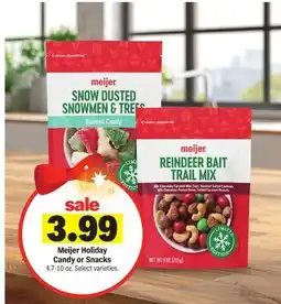 Meijer Meijer Holiday Candy or Snacks offer