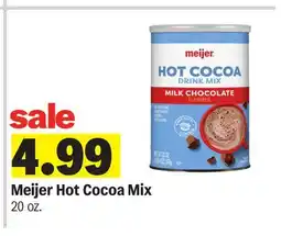 Meijer Meijer Hot Cocoa Mix offer