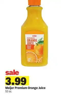Meijer Meijer Premium Orange Juice offer