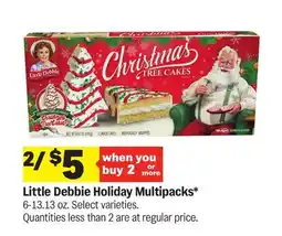 Meijer Little Debbie Holiday Multipacks offer
