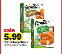 Meijer Farm Rich Appetizers offer