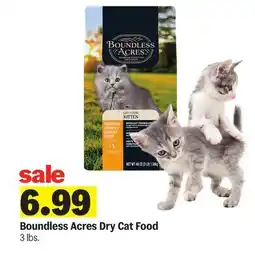 Meijer Boundless Acres Dry Cat Food offer