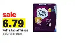 Meijer Puffs Facial Tissue offer