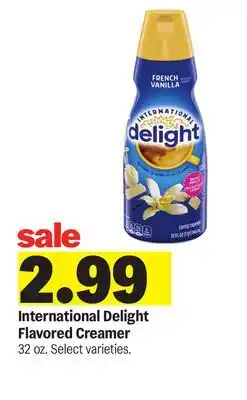 Meijer International Delight Flavored Creamer offer