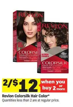 Meijer Revlon Colorsilk Hair Color offer