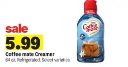 Meijer Coffee mate Creamer offer