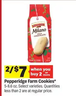 Meijer Pepperidge Farm Cookies offer