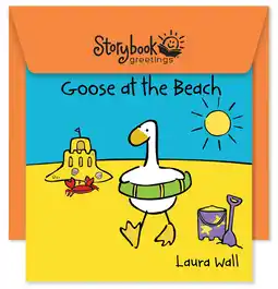 Walmart Storybook Greetings Goose at the Beach with Envelope offer