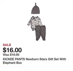 Marshalls KICKEE PANTS Newborn Stars Gift Set With Elephant Box offer