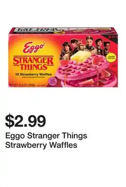 Wegmans Eggo Stranger Things Strawberry Waffles offer