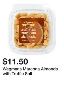 Wegmans Wegmans Marcona Almonds with Truffle Salt offer