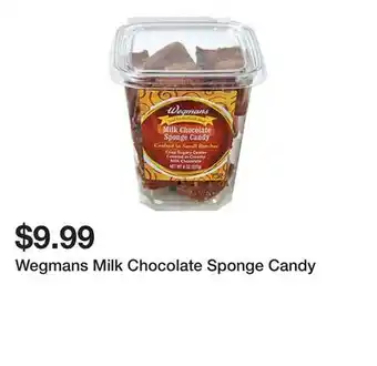 Wegmans Wegmans Milk Chocolate Sponge Candy offer