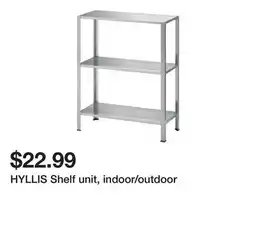 Ikea HYLLIS Shelf unit, indoor/outdoor offer