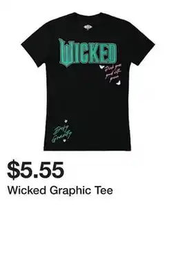 Five Below Wicked Graphic Tee offer