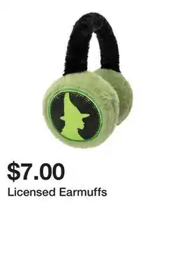 Five Below Licensed Earmuffs offer