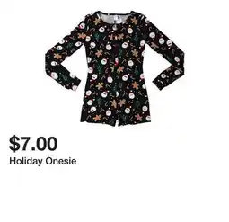 Five Below Holiday Onesie offer