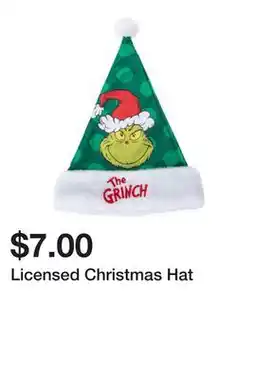 Five Below Licensed Christmas Hat offer
