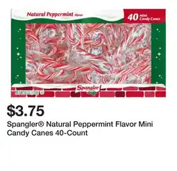 Five Below Spangler Natural Peppermint Flavor Mini Candy Canes 40-Count offer