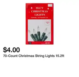 Five Below 70-Count Christmas String Lights 15.2ft offer