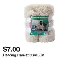 Five Below Reading Blanket 50inx60in offer