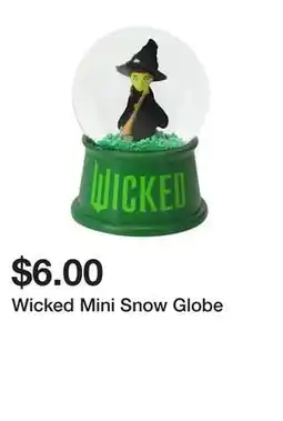 Five Below Wicked Mini Snow Globe offer