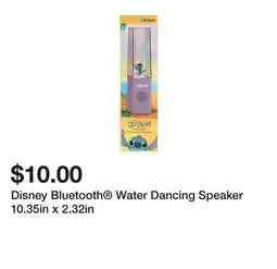 Five Below Disney Bluetooth Water Dancing Speaker 10.35in x 2.32in offer