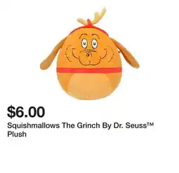 Five Below Squishmallows The Grinch By Dr. Seuss Plush offer