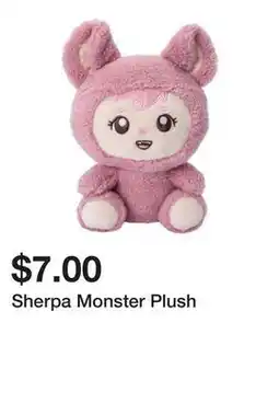 Five Below Sherpa Monster Plush offer