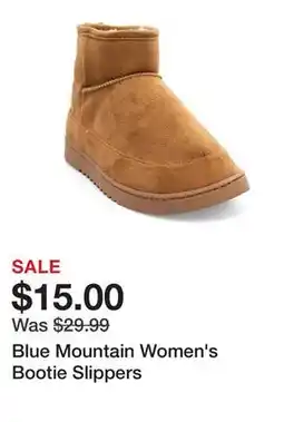 Tractor Supply Company Blue Mountain Women's Bootie Slippers offer