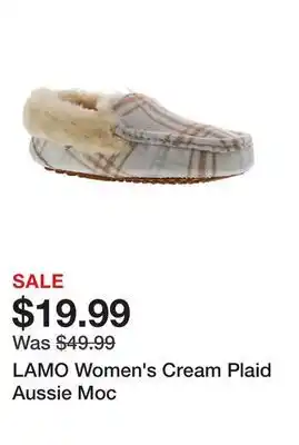 Tractor Supply Company LAMO Women's Cream Plaid Aussie Moc offer