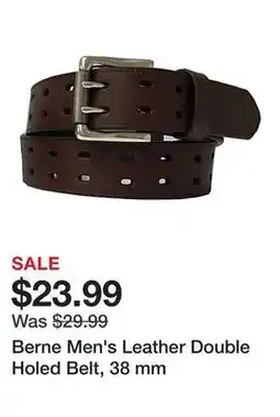 Tractor Supply Company Berne Men's Leather Double Holed Belt, 38 mm offer
