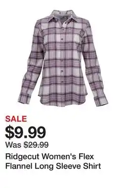 Tractor Supply Company Ridgecut Women's Flex Flannel Long Sleeve Shirt offer