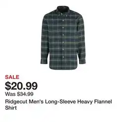 Tractor Supply Company Ridgecut Men's Long-Sleeve Heavy Flannel Shirt offer